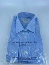 Charles Tyrwhitt Bengal Stripe Classic Fit 16" TD130 HH 04