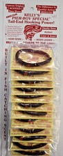 Kelly's® Bass Worms Pier Boy Special® Red Swamp Berry 12PK Bass Panfish USA