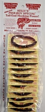 Kelly's® Bass Worms Pier Boy Special® Red Swamp Berry 12PK Bass Panfish USA