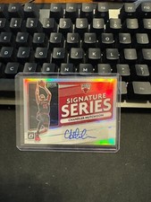 2020-21 PANINI DONRUSS OPTIC SIGNATURE SERIES CHANDLER HUTCHISON AUTO 