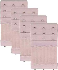 Bra Extender 3 Hooks 3 Rows Elastic Bra Band Hook Strap Extensions for Women, Pa