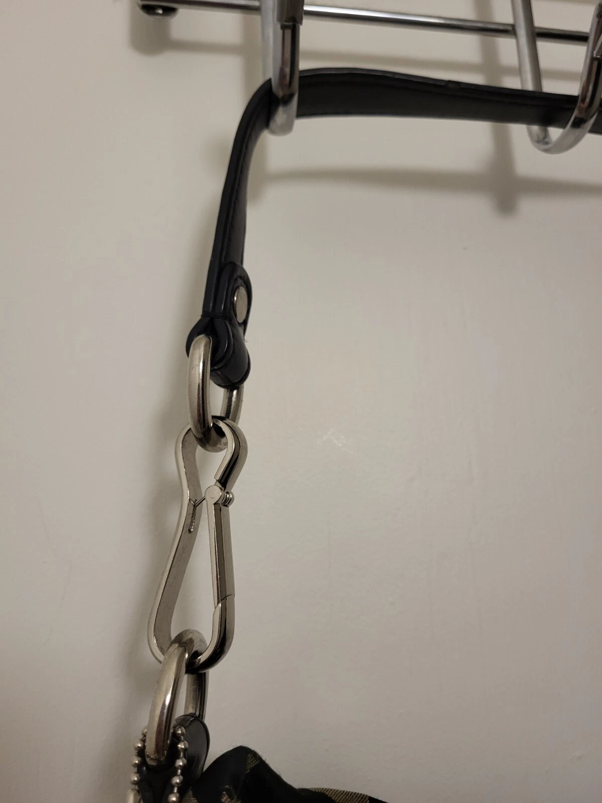 Borsa a tracolla Coach Signature Brooke C1176 F17183 Borsa kaki e nera