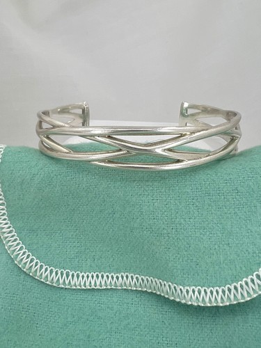 Tiffany & Co. Sterling Silver Celtic Cuff Bracelet - Picture 8 of 8