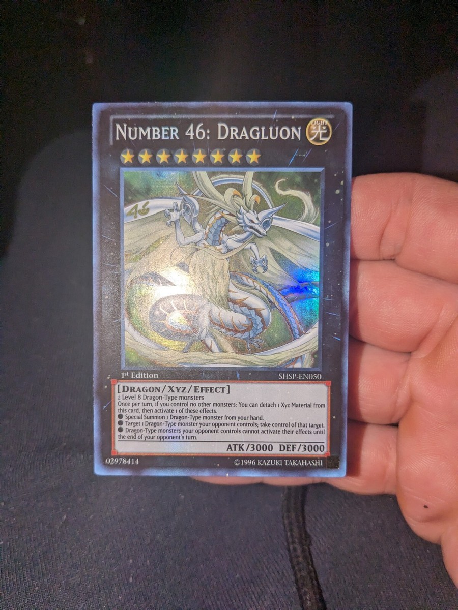 Yu-Gi-Oh! TCG Number 46: Dragluon Shadow Specters SHSP-EN050 1st Edition... | eBay Yu-Gi-Oh! TCG Number 46: Dragluon Shadow Specters SHSP-EN050 1st Edition... | eBay