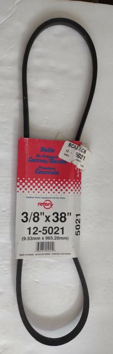 Cinghia Trattorino Tagliaerba Fatta In KEVLAR Sezione MT Compatibile Mtd - Foto 3