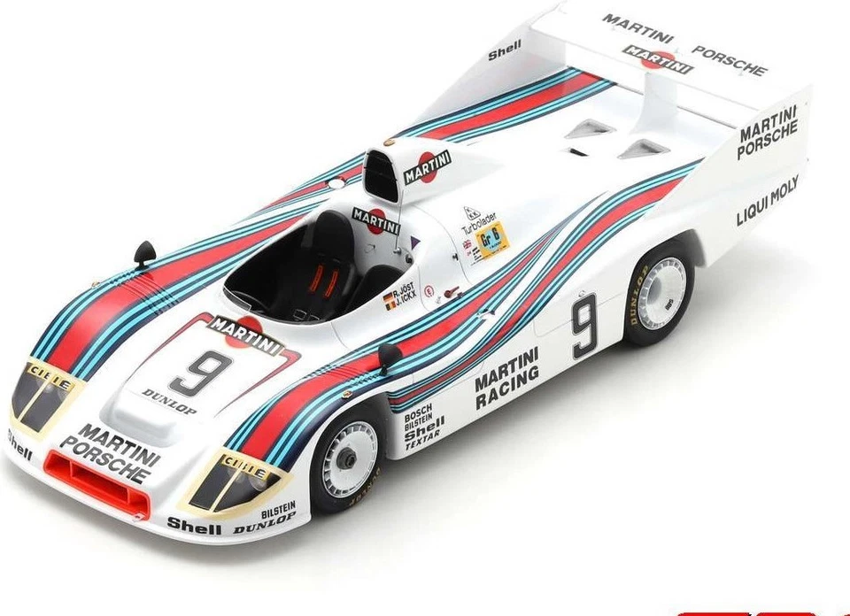 Porsche 908/80 1980 Nº9 2º 24H Le Mans J. ICKX - R. JST en escala 1:18 Foto 2 de 3