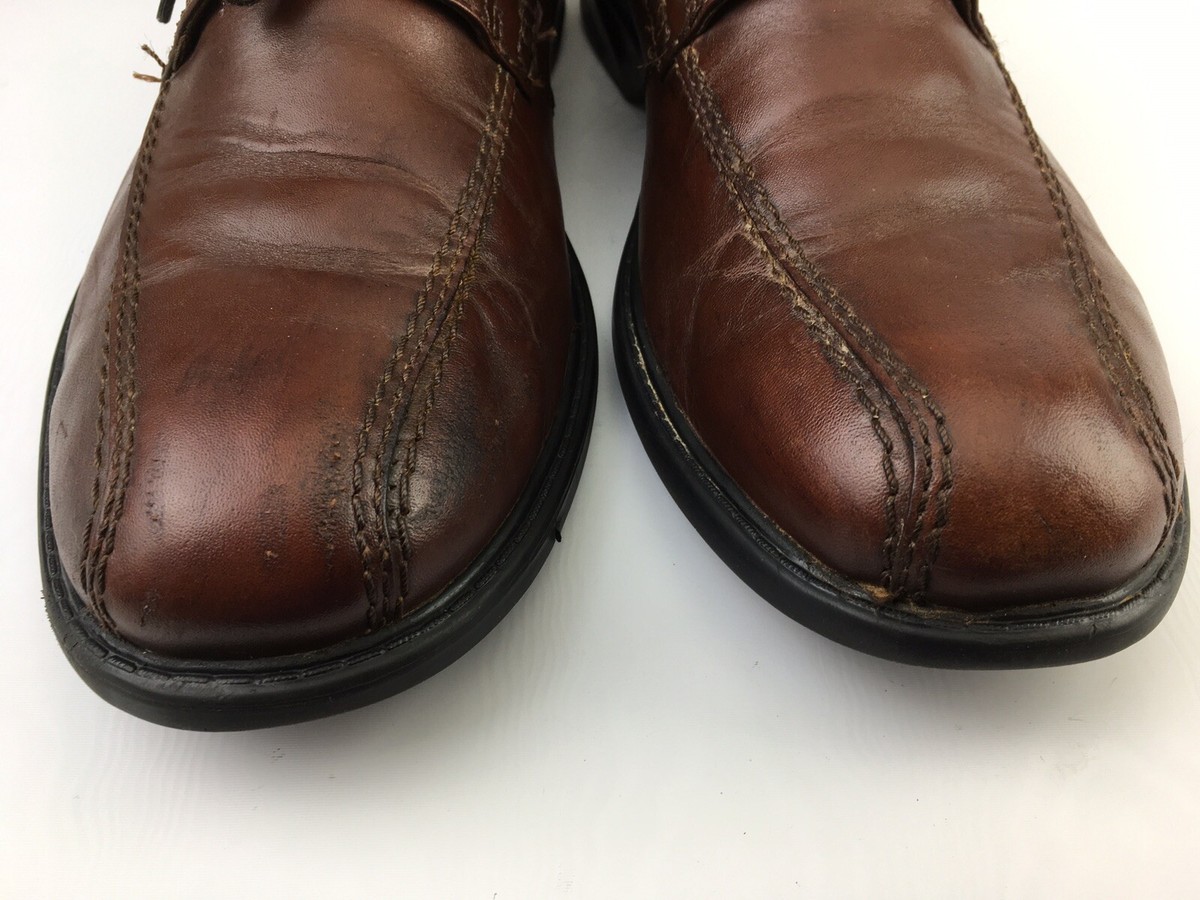 Clarks Colson Oxford Leather Mens Lace Up Shoes sz 11.5 Comfortable Fit 26068037 Clarks Hommes 26068037 Mens Brown Comfort Casual Lace up  main image 2