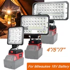 Wireless LED Work Light for Milwaukee M18 18V Battery Cordless Outdoor Lamp