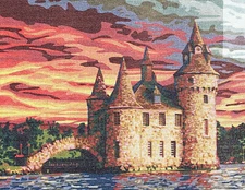 Needlepoint Painted Canvas Gobelin 11877W 20"x24" by Collection D'Art