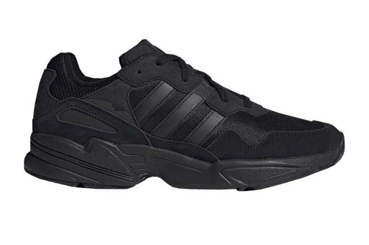 Adidas Original Yung-96 Triple Black Men's Running Shoes Adidas Original Yung-96 Triple Black Men's Running Shoes