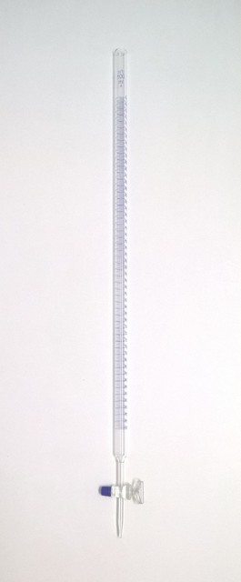 Burette with Glass Stopcock 100mL Class A Geissler Buret Borosilicate Lab 