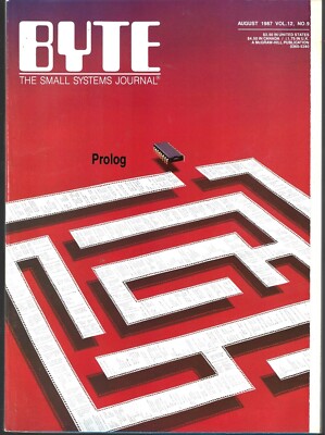 BYTE THE SMALL SYSTEMS JOURNAL MAGAZINE AUGUST 1987 VOL. 12 NO. 9 (VF ...