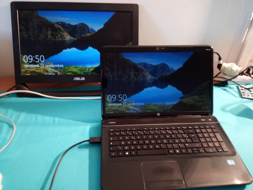 PC HP g7 de (i5)/ RAM 4Go/HDD 750Go/+ SSD avec Windows 10/ (17,3" ) - Photo 2/4