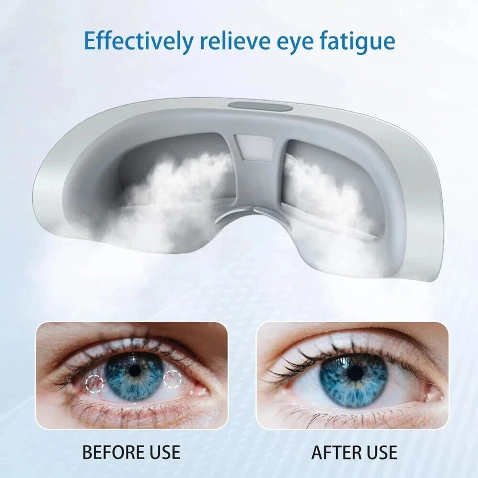 Rechargeable Steam Eye Mask for Relaxing Eye Care - Relief for Tired Eyes - Image 3 of 4