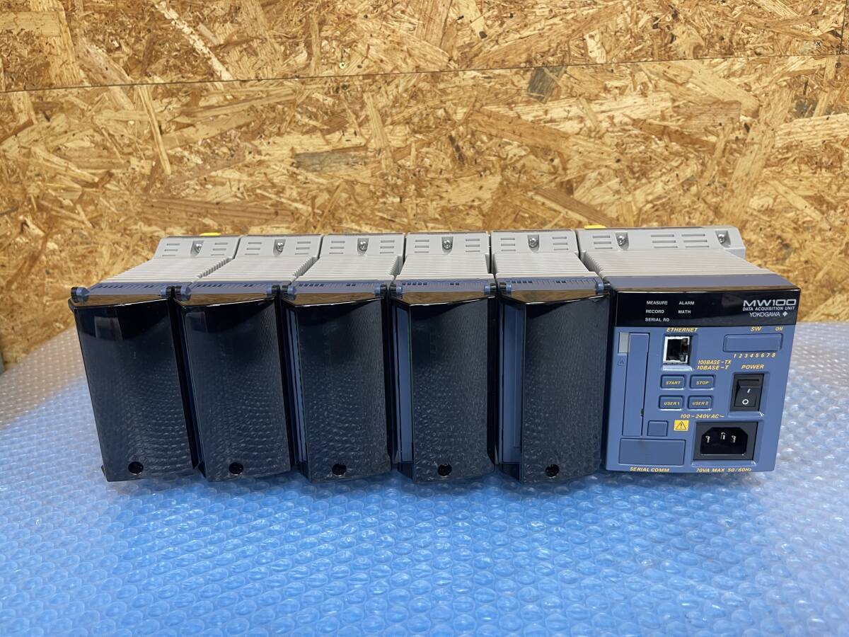YOKOGAWA MW100-J-1D MW100 MX110-UNV-M10 Data Acquisition YOKOGAWA MW100-J-1D MW100 MX110-UNV-M10 Data Acquisition
