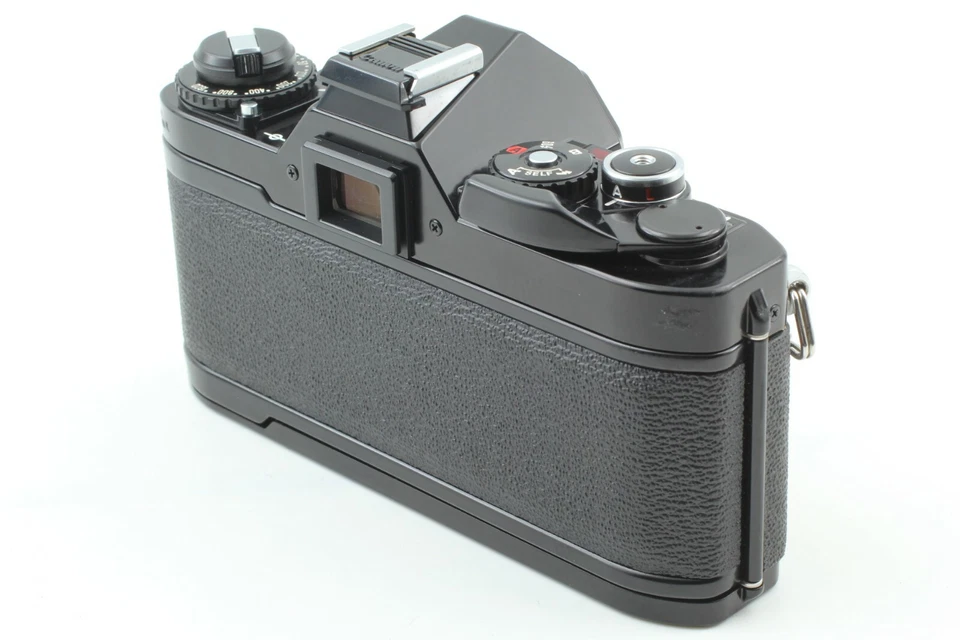 "EX+5" Canon AV-1 35mm SLR Film Camera Black Body Only  From Japan - Image 3 of 4