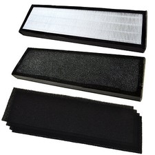 Filter B Carbon Replacement Filters (4-Pack) FLT22CB4: HQRP 2x HEPA B & 4pcs Carbon Filters for GermGuardian FLT4825 FLT4850PT FLT22CB4