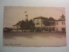 CARTOLINA VARESE VILLA MIRABELLO TORRE BANDIERA ANNULLO VARESE CASATENOVO 1923