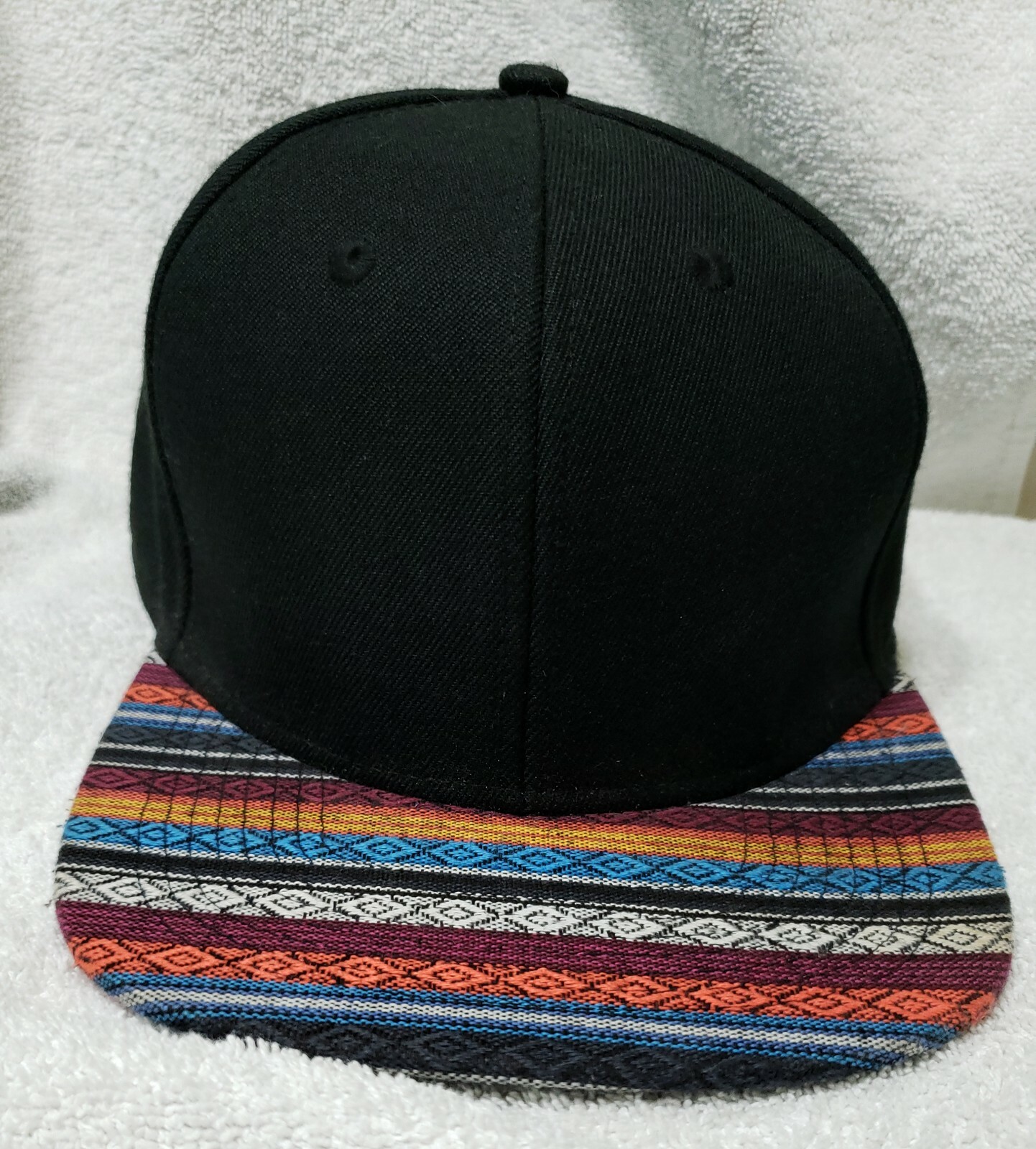Native Brim Blank Strapback Cap Hat headwear - image 1