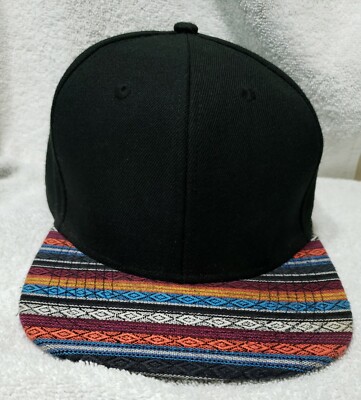 Native Brim Blank Strapback Cap Hat headwear