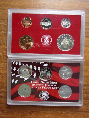 2002 US Mint State Quarters Silver Proof Set Silver Investment - Picture 3 of 3