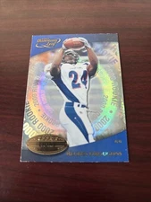 2000 Quantum Leaf RC Rookie Reuben Droughns #337 Detroit Lions Oregon Ducks