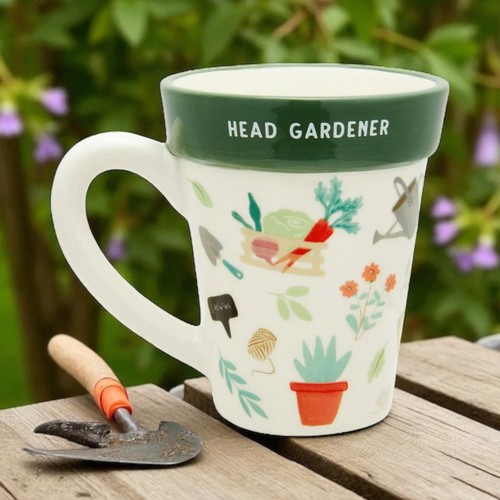 Sass & Belle China Leafy Living Pflanzkanne Kopfgärtner Becher Tee Kaffee XDC411 - Bild 7 von 7