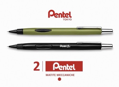 Pentel Mechanical Pencils Clic PD349 & PD345 Vintage 0.5 Mm Vintage 2 Pieces