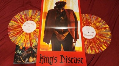 NAS Kings Disease Turntable Lab  Splatter Vinyl /500 Grammy Winner Mint.