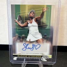 Sloane Stephens Auto WTA Tennis Autograph - Topps  2024