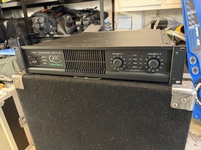 QSC PowerLight 1.4 2-Channel Stereo 1400W Power Amplifier PL1.4 PL