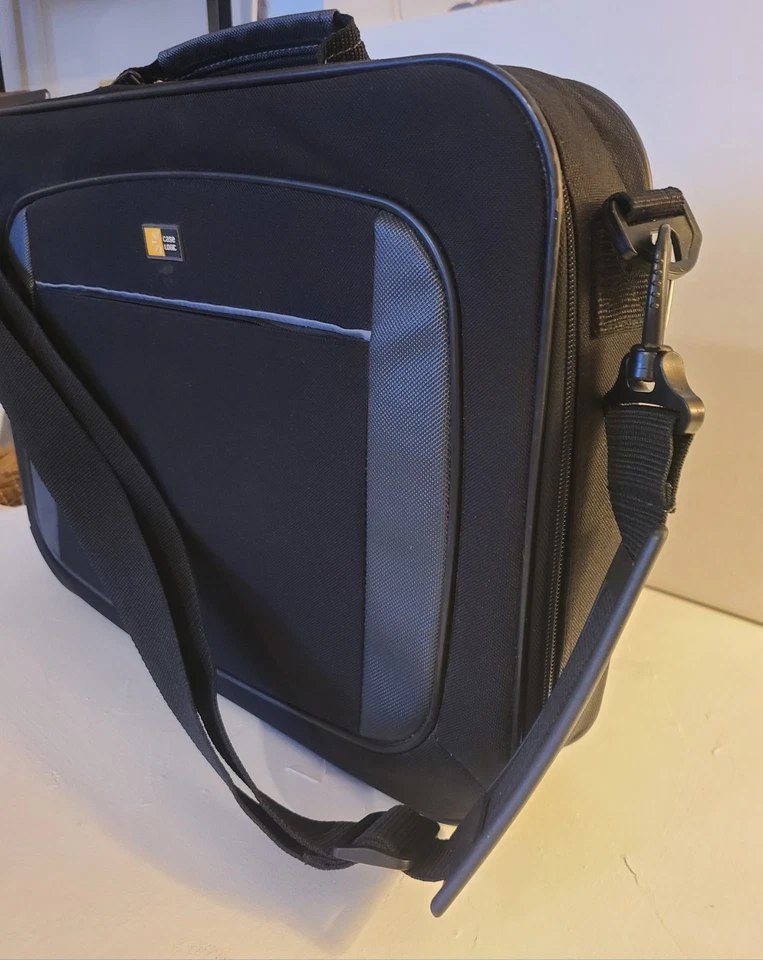 Case Logic Acolchado Computadora Portátil Bolso Mensajero Maletín con Correa para el Hombro Foto 2 de 4