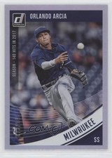 2018 Panini Donruss Stat Line Season 73/140 Orlando Arcia #139 fm0