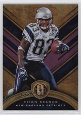 2019 Panini Gold Standard Rose Gold /25 Deion Branch #114 04cw