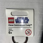 LEGO Star Wars Clone Commander Cody Figure Keychain 852355 Retired Very Rare — photo 5