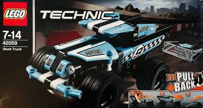 LEGO Technic 42059 Stunt Truck Pull Back ohne Rampe | sonst vollständig & in OVP
