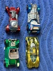 hot wheels redline lot. 4 Original Vintage 917 Hot Heap Red Baron Spec Delivery
