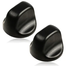 S99360232 Range Hood Knob S600348 Fan Replacement Parts 2 Pieces, Black