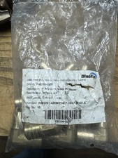  Pack of 10 Bluefin PXE100-DZR 1" PEX x 1" PEX DZR Brass 90  Elbow Lead Free 