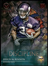 2014 Topps Valor #86 Jerick McKinnon Discipline #/299