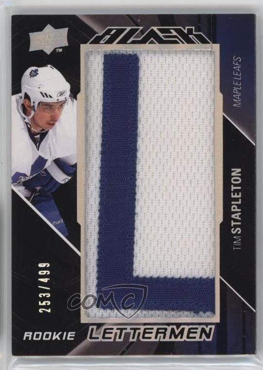 2009-10 Upper Deck UD Black Lettermen 253/499 Tim Stapleton #59 Rookie RC n6y