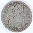 VG 1915 S Barber Quarter