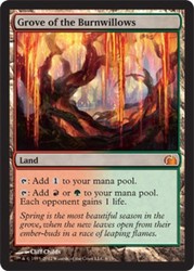 Grove of the Burnwillows - Foil - From the Vault: Realms