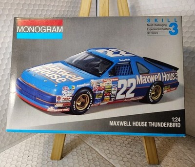 Monogram #22 Maxwell House Thunderbird Kit # 2942 1:24 Open Box
