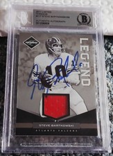 2011 PANINI LIMITED THREADS LEGEND w/ PATCH & AUTO STEVE BARTKOWSKI #d /99 BAS