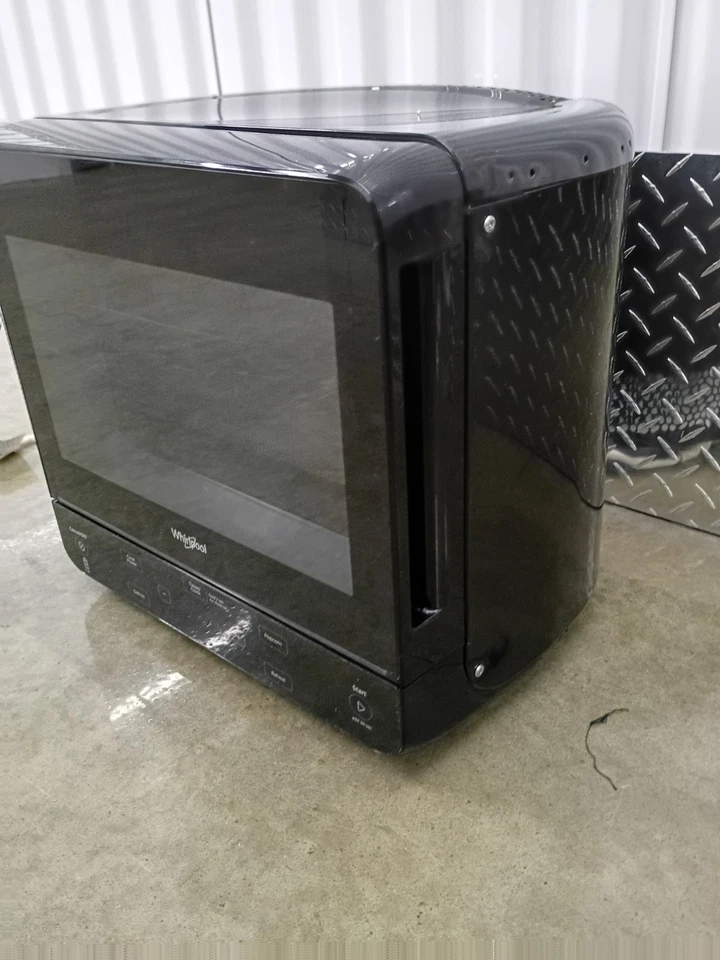 Whirlpool WMC20005YB 0.5 Cu. Ft. Black Countertop Microwave, Tested, Read Desc - Image 3 of 4