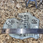 NORTHVILLE Michigan Handmade Ceramic Art Souvenir Plaque W/ Stand Stamped ARNDT — photo 5