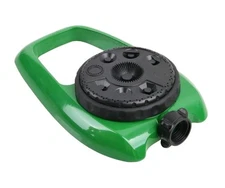 Expert Gardener 1200 Sq Ft 8- Pattern Stationary Lawn Sprinkler Adjustable  Flow