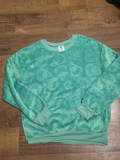 Dr. Seuss The Grinch Women's Size xxl Sweatshirt Long Sleeve Plush Pullover New