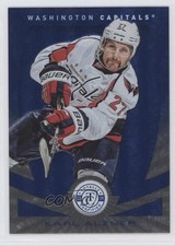 2013-14 Totally Certified Platinum Blue 28/50 Karl Alzner #87 0f8